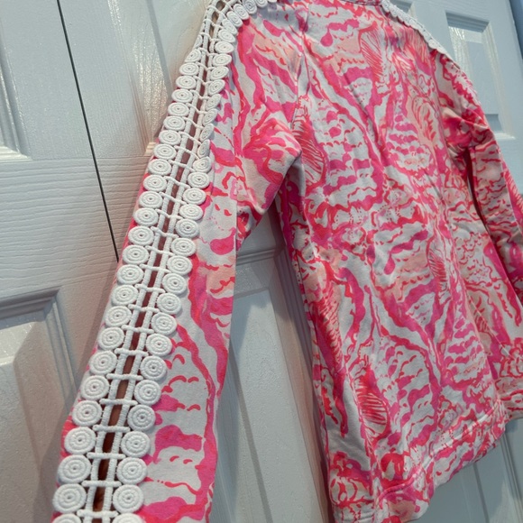Lilly Pulitzer Quarter Zip Pullover - Picture 4 of 4